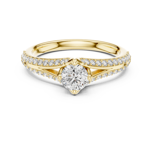 Eternal Twist Diamond Ring