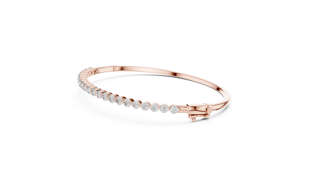 Classic Diamond Tennis Bangle Bracelet