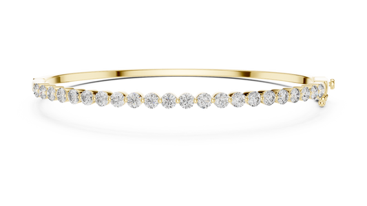 Classic Diamond Tennis Bangle Bracelet