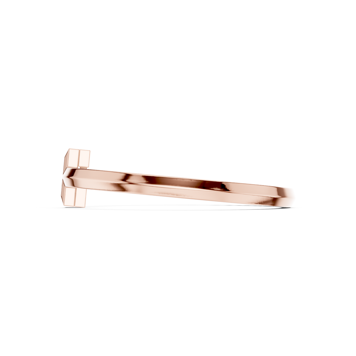 Radiant Horizon Bangle Diamond Accents