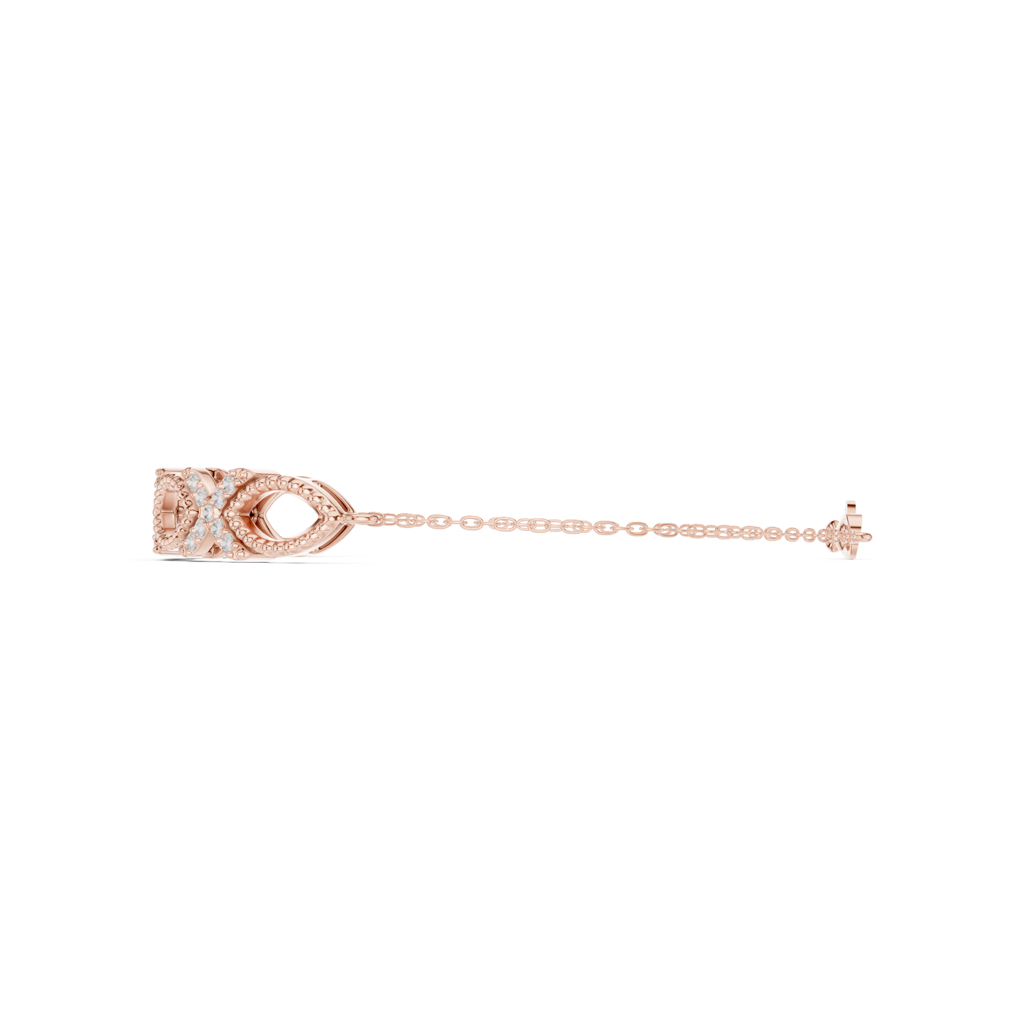 Elegant Infinity Diamond Bracelet for Women