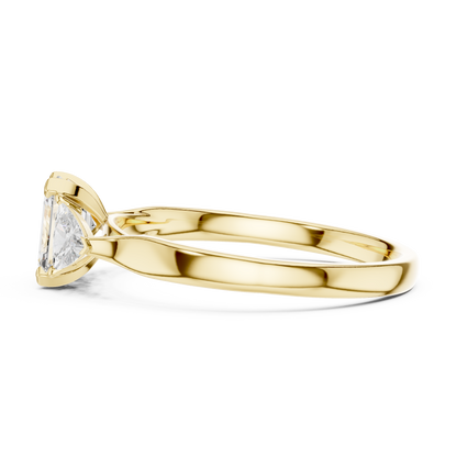 Trinity Emerald Elegance Ring