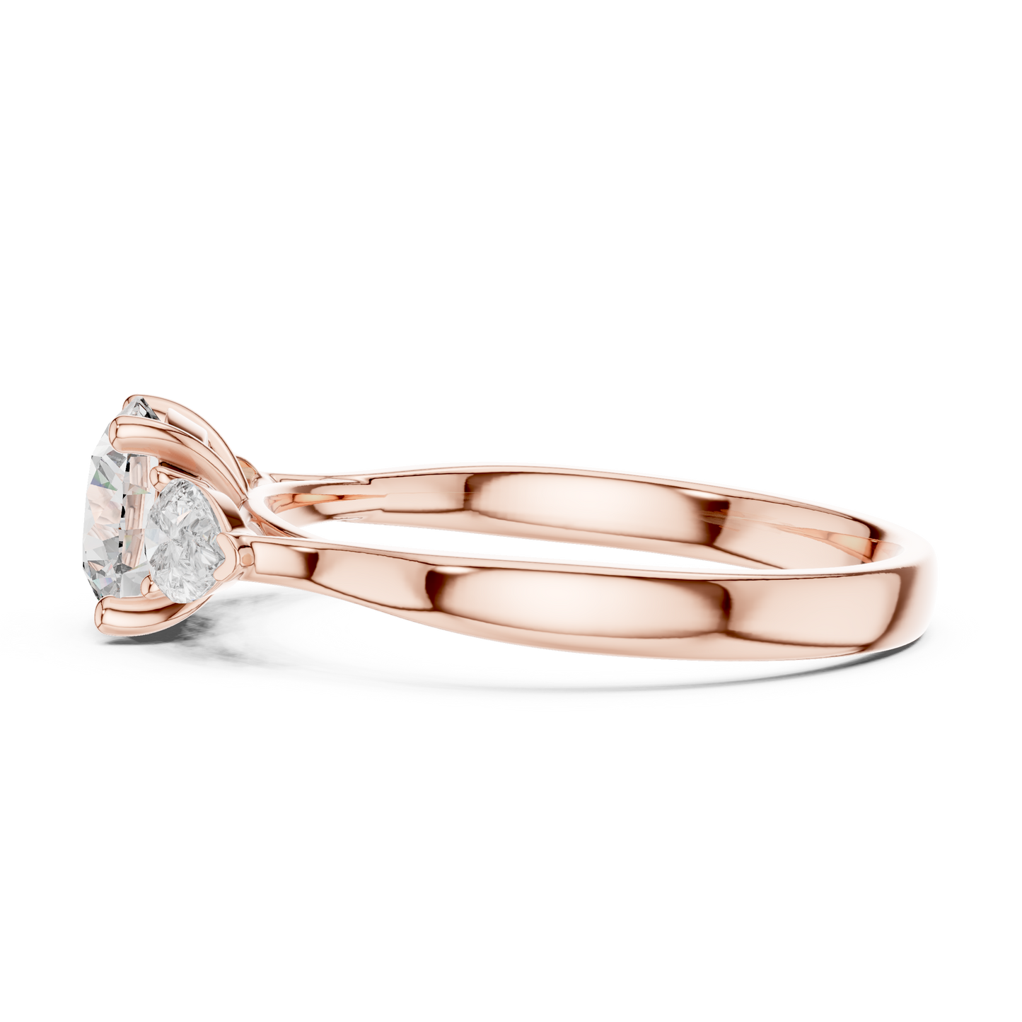 Harmony Pear Trio Ring