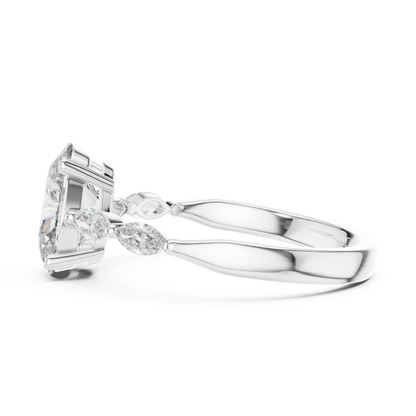 Rose Radiance Oval Ring