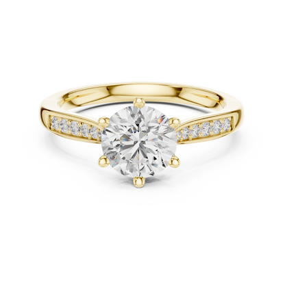 Rose Lumière Split Shank Ring