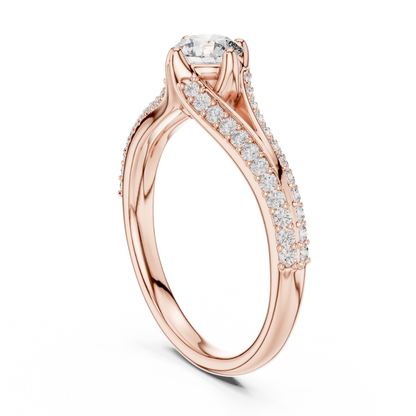 Eternal Twist Diamond Ring