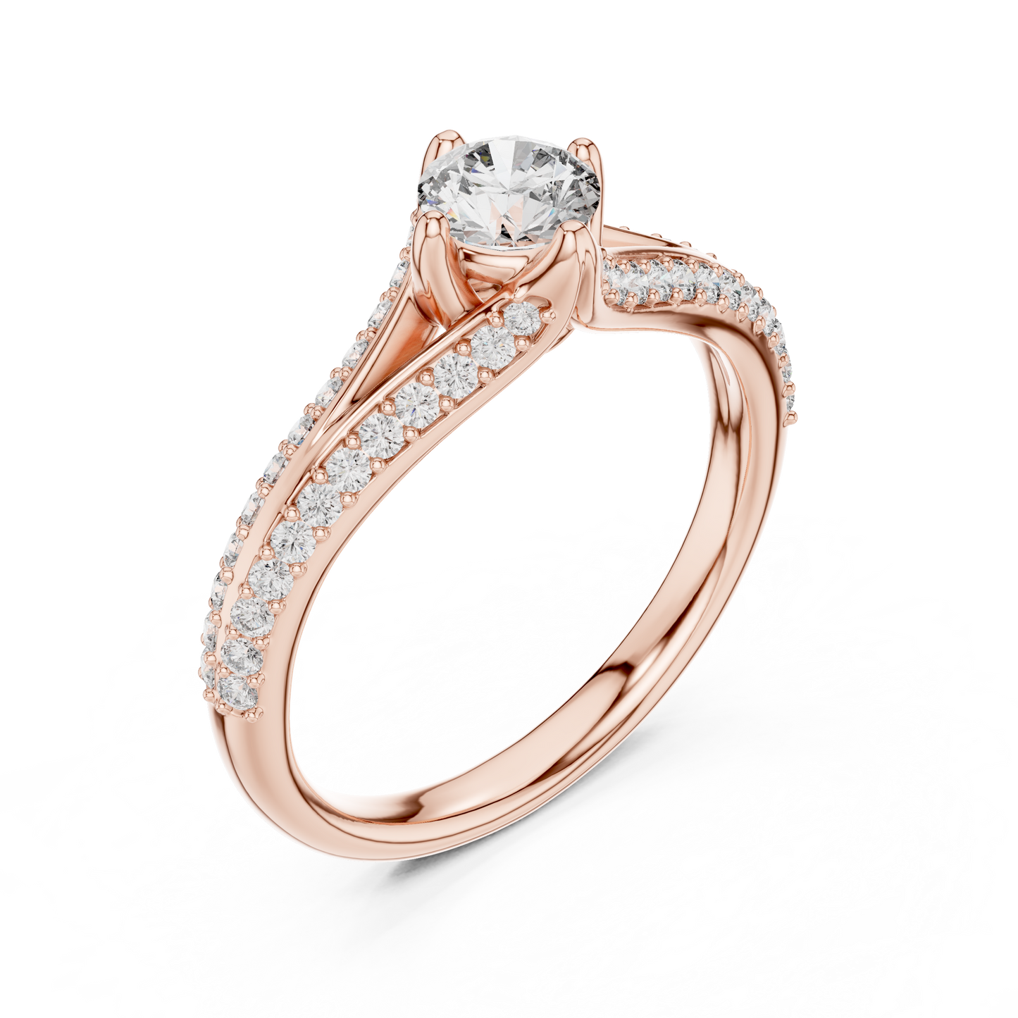 Eternal Twist Diamond Ring
