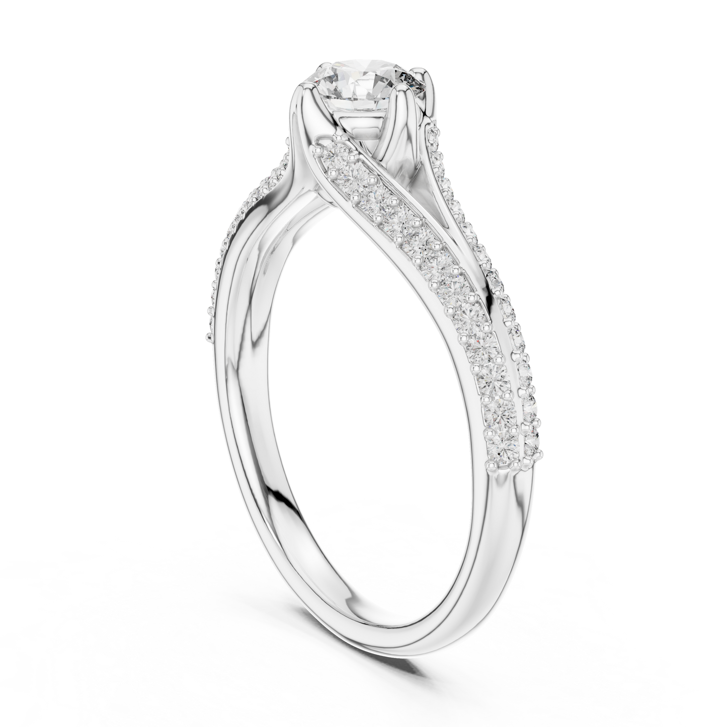 Eternal Twist Diamond Ring