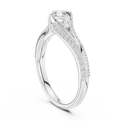 Eternal Twist Diamond Ring