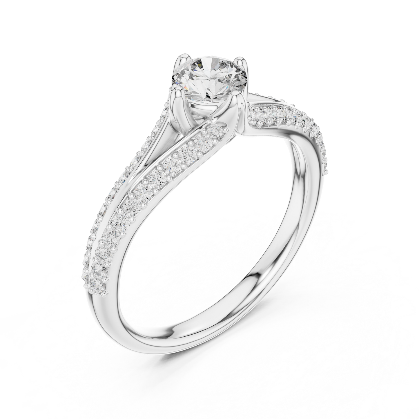 Eternal Twist Diamond Ring