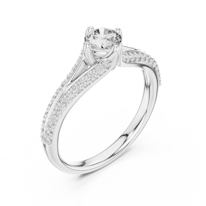 Eternal Twist Diamond Ring