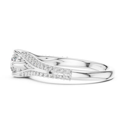 Eternal Twist Diamond Ring