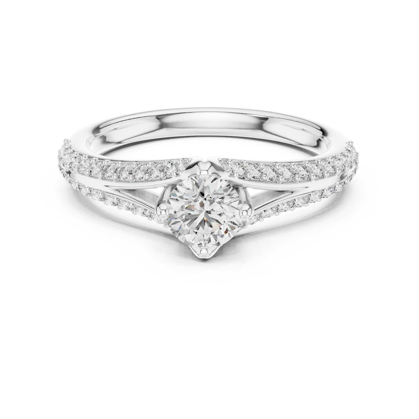 Eternal Twist Diamond Ring