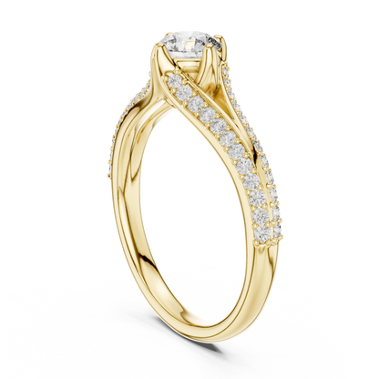 Eternal Twist Diamond Ring