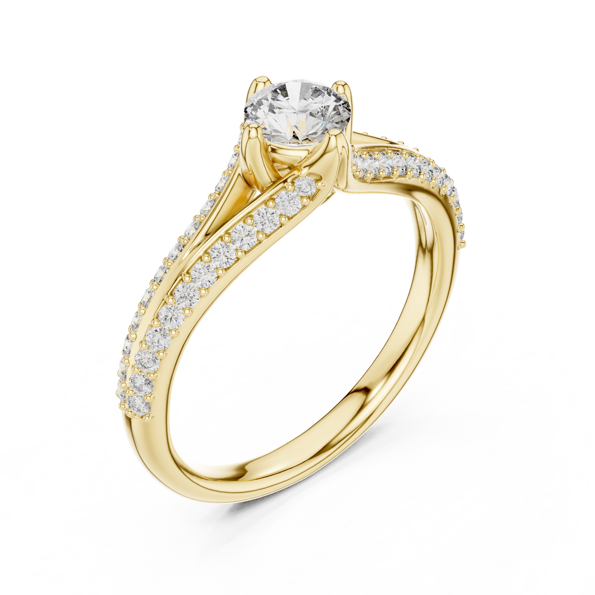 Eternal Twist Diamond Ring