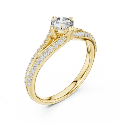 Eternal Twist Diamond Ring