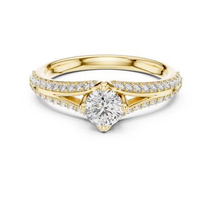 Eternal Twist Diamond Ring