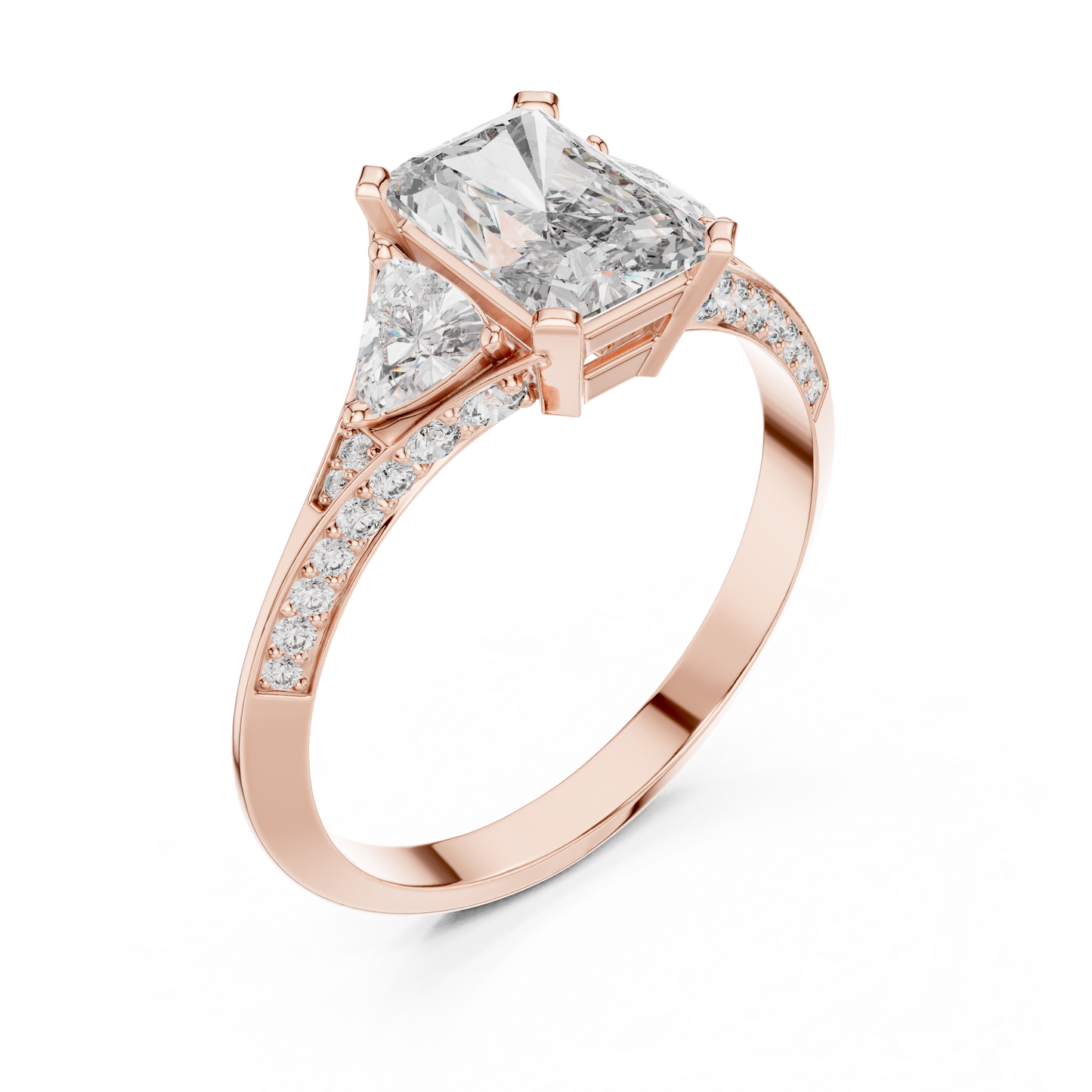 Radiant Trapezia Ring