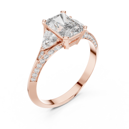 Radiant Trapezia Ring