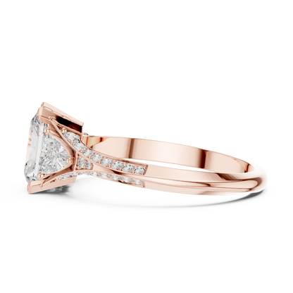 Radiant Trapezia Ring
