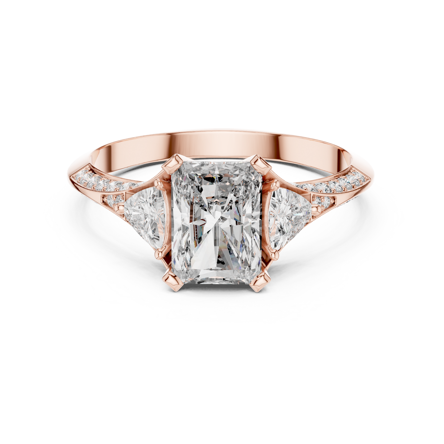 Radiant Trapezia Ring