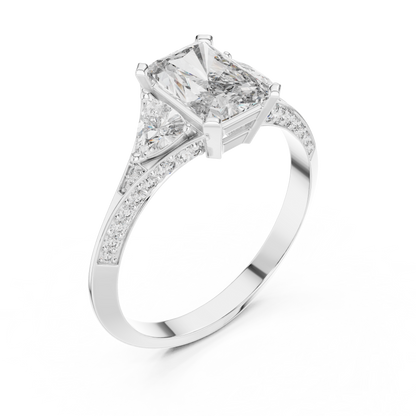 Radiant Trapezia Ring
