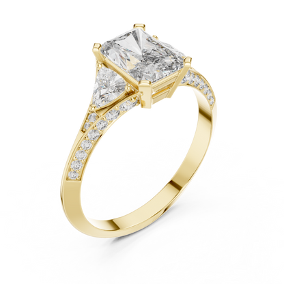 Radiant Trapezia Ring