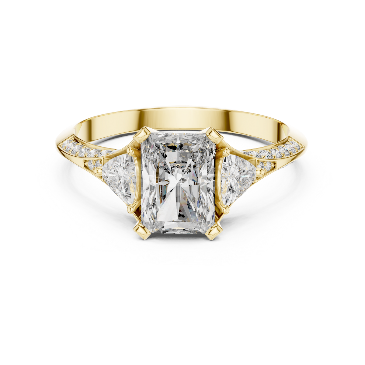 Radiant Trapezia Ring