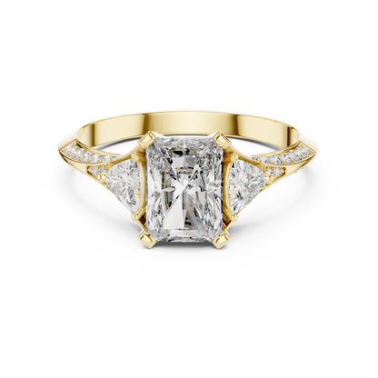 Radiant Trapezia Ring