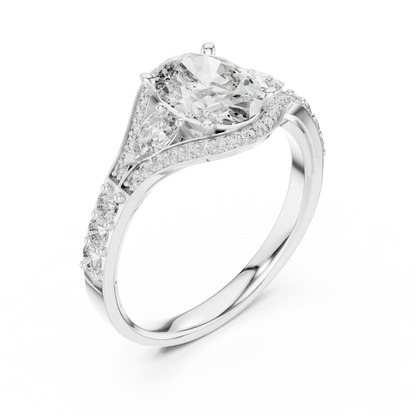 Oval Marquise Harmony Ring
