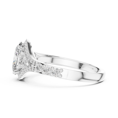 Oval Marquise Harmony Ring