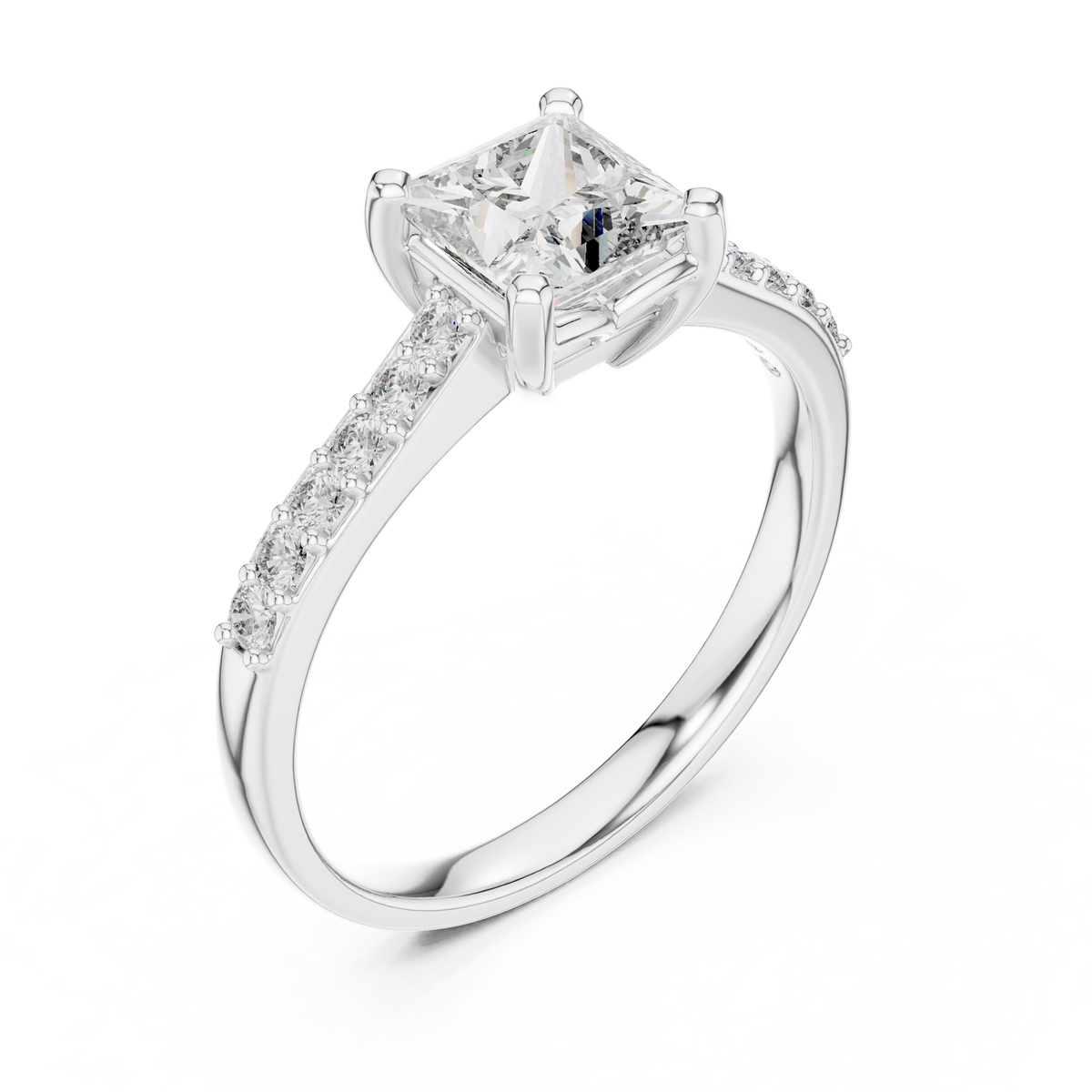 Princess Radiance Diamond Ring