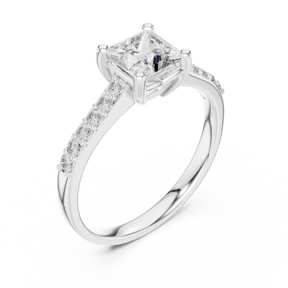 Princess Radiance Diamond Ring