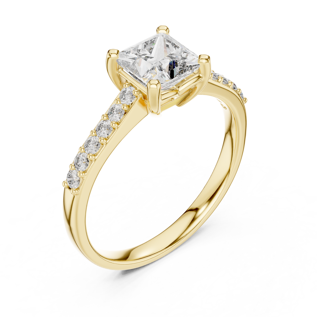 Princess Radiance Diamond Ring