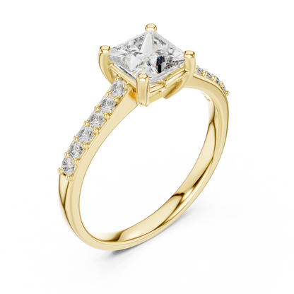 Princess Radiance Diamond Ring