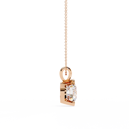Eternal Solitaire Pendant Rose Gold