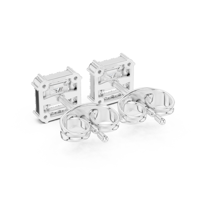 Diamond Radiant Sunburst Spiked Studs