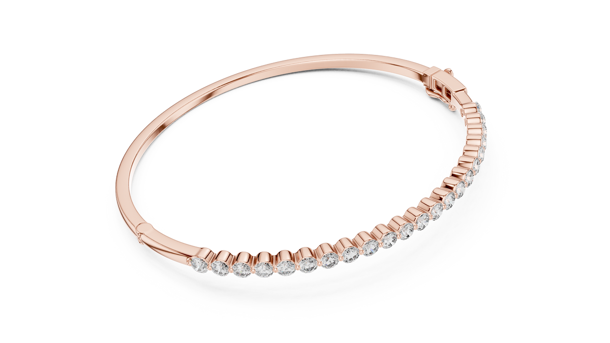 Classic Diamond Tennis Bangle Bracelet