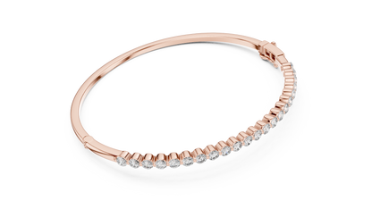 Classic Diamond Tennis Bangle Bracelet