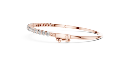 Classic Diamond Tennis Bangle Bracelet