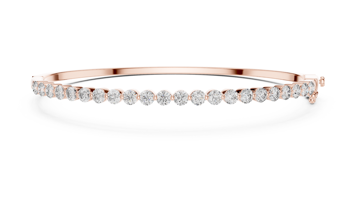 Classic Diamond Tennis Bangle Bracelet