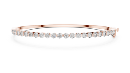 Classic Diamond Tennis Bangle Bracelet