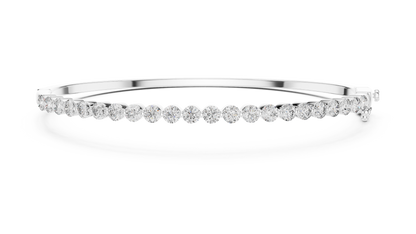 Classic Diamond Tennis Bangle Bracelet