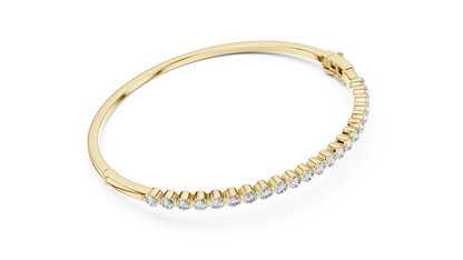 Classic Diamond Tennis Bangle Bracelet