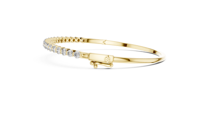 Classic Diamond Tennis Bangle Bracelet