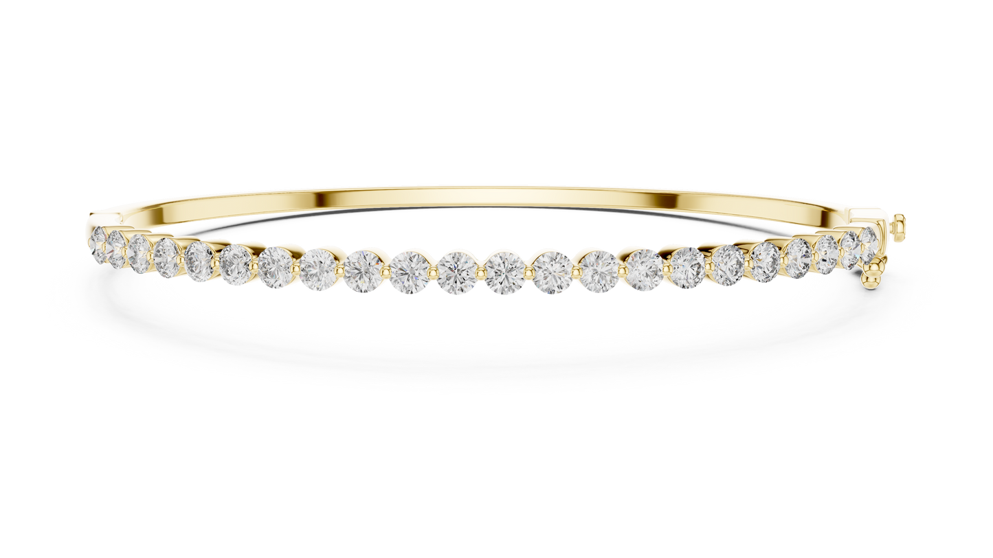Classic Diamond Tennis Bangle Bracelet