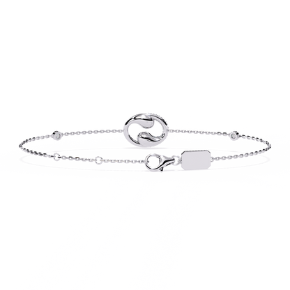 Eternal Flow Diamond Bracelet White Gold