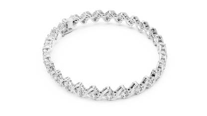 The Classic S-Link Diamond Tennis Bracelet
