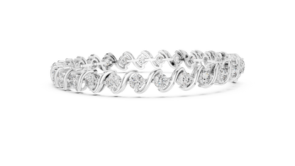 The Classic S-Link Diamond Tennis Bracelet