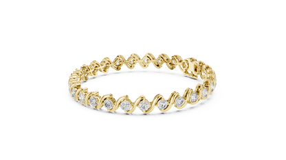 The Classic S-Link Diamond Tennis Bracelet